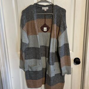 Knox Rose Women’s Striped Cardigan